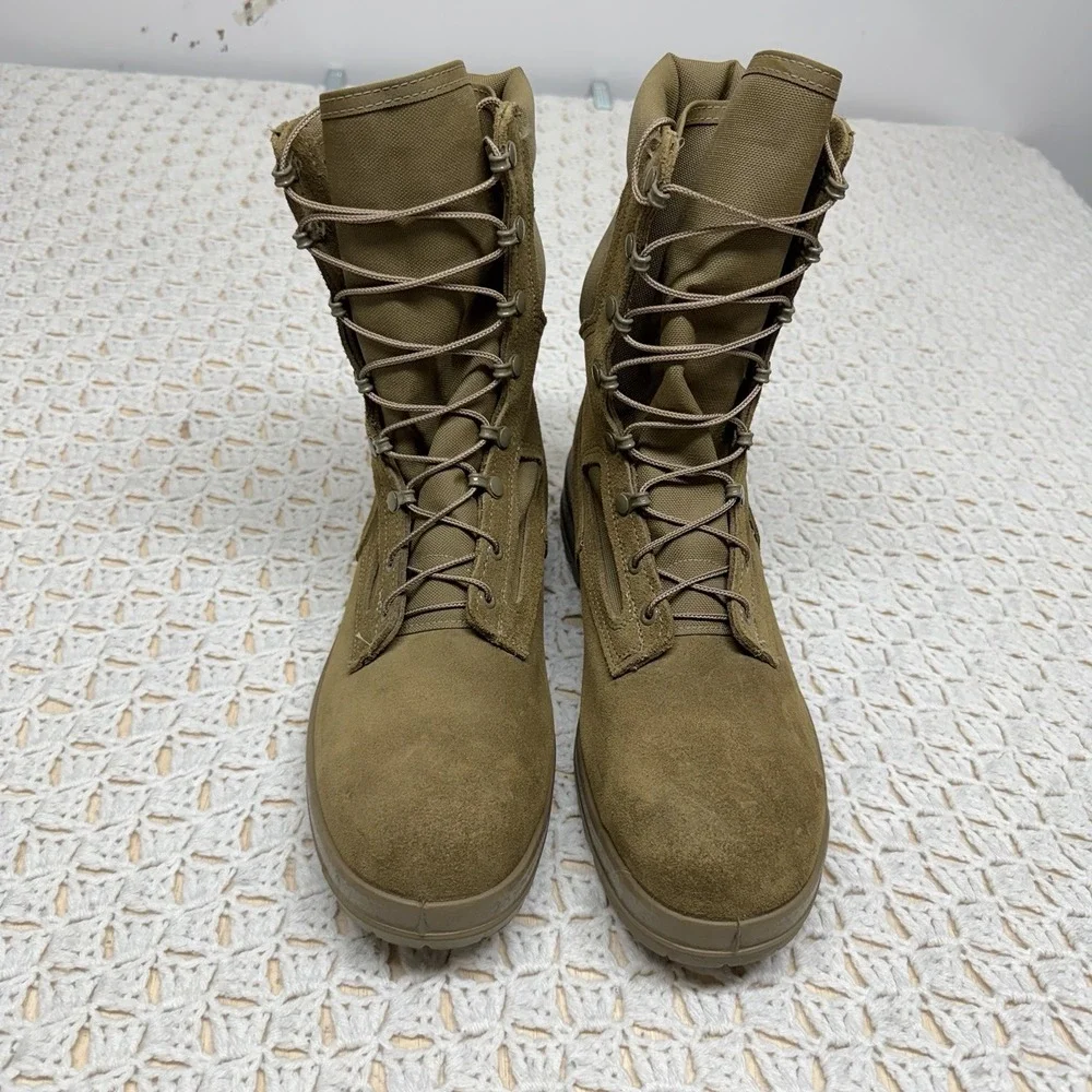 Belleville AFTW Boots Sage Mens Size 13 R Core Tex Military Flight  USA Made